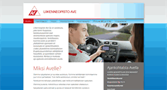 Desktop Screenshot of liikenneopistoave.fi